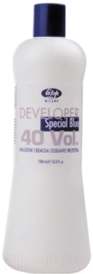 Эмульсия для окисления краски Lisap Developer Spezial Blu 40 vol голубой 12% (1л)