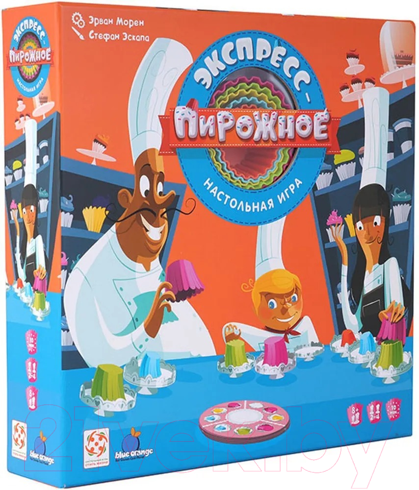 Настольная игра Blue Orange Экспресс-пирожное