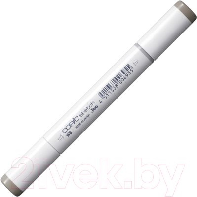 Маркер художественный Copic Sketch W-6 / 21075111 (теплый серый №6)