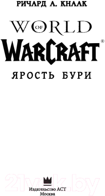Книга АСТ World of Warcraft: Ярость Бури (Ричард Кнаак)
