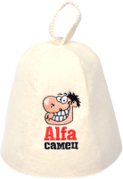 

Шапка для бани, Alfa самец / 41144