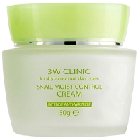 Крем для лица 3W Clinic Snail Moist Control Cream (50г) - 
