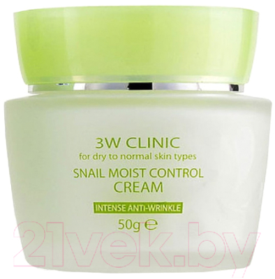 Крем для лица 3W Clinic Snail Moist Control Cream (50г)