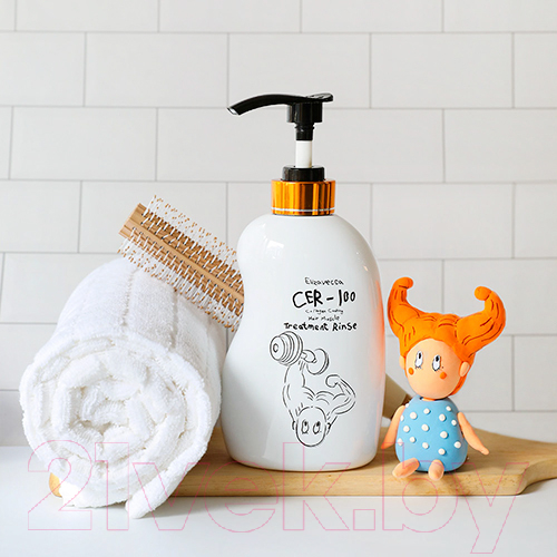 Бальзам для волос Elizavecca CER-100 Collagen Coating Hair Muscle Treatment Rinse (500мл) — фото 2