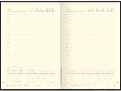 Изображение товара Ежедневник Delucci Недатированный / 89502 (коричневый)