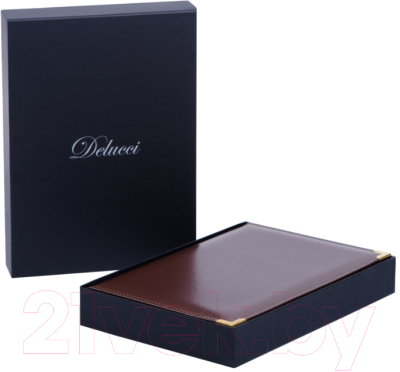 Изображение товара Ежедневник Delucci Недатированный / 89502 (коричневый)