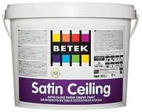 

Краска Betek, Satin Ceiling для внутренних работ