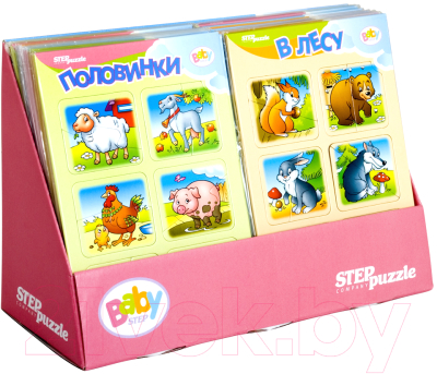 

Набор пазлов Step Puzzle, Baby Step / 76061