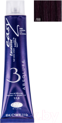 Крем-краска для волос Lisap Escalation Easy Absolute 3 /88 (60мл, фиолетовый)