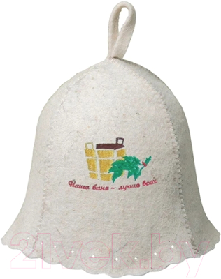 Изображение товара Шапка для бани Hot Pot Наша баня - лучше всех! / 41165