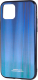 Чехол-накладка Case Aurora для iPhone 11 Pro (синий/черный) - 