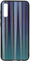 Чехол-накладка Case Aurora для Galaxy A70 (синий/черный) - 