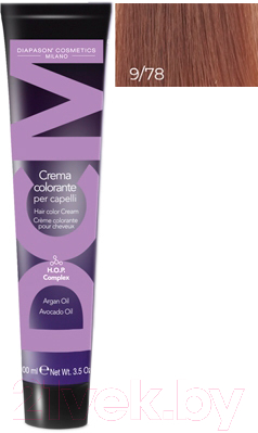 

Крем-краска для волос DCM, Шатен, Hair Color Cream HOP Complex 9/78