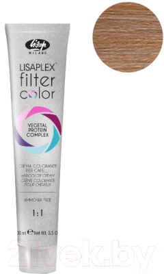 Крем-краска для волос Lisap Lisaplex Filter Color Metallic Apricot (100мл)