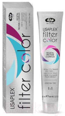Крем-краска для волос Lisap Lisaplex Filter Color Metallic Cherry (100мл)