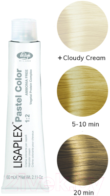 Крем-краска для волос Lisap Lisaplex Pastel Color Peppermint (60мл)