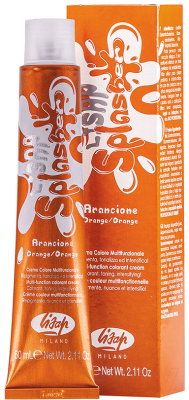 Крем-краска для волос Lisap Splasher Orange (60мл)