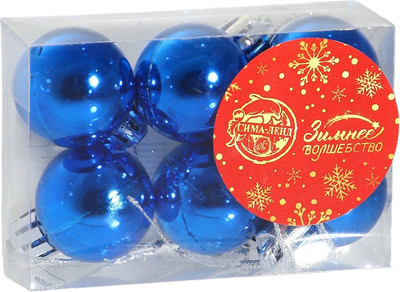 

Набор шаров новогодних, Глянец / 3505656