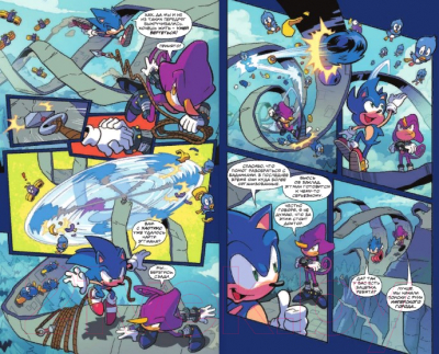 Комикс Эксмо Sonic. Судьба доктора Эггмана. Комикс. Том 2 (Флинн Й.)