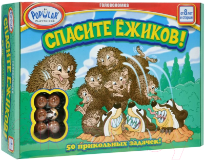 Игра-головоломка Popular Playthings Спасите Ежиков!