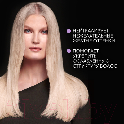 Оттеночный шампунь для волос Syoss Blonde для осветленных и мелированных волос масло семян камелии (450мл)