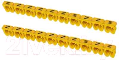 Маркер кабельный TDM SQ0534-0011 (150шт, желтый)
