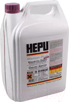 Антифриз Hepu G12+ / P900-RM12-PLUS-005 (5л, фиолетовый)