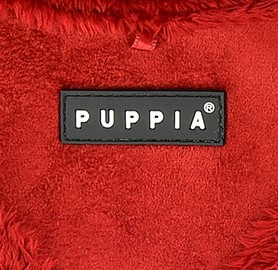 Шлея-жилетка для животных Puppia Terry утепленная / PASD-HA1661-BK-L (черный)