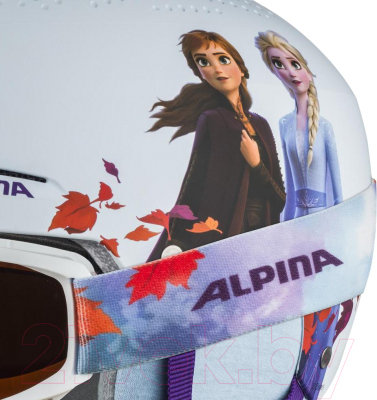 Шлем горнолыжный Alpina Sports 2020-21 Zupo Disney Set / A9231-81 (р-р 48-52, Frozen II)