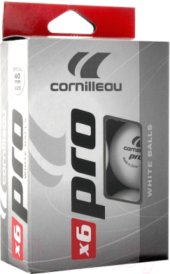 Набор мячей для настольного тенниса Cornilleau Pro / 340500 (6шт, белый)
