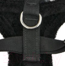Шлея-жилетка для животных Puppia Kellen утепленная / PAUD-HA1860-BK-L (черный)