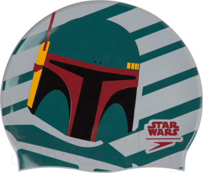 

Шапочка для плавания Speedo, Star Wars Print Cap Boba Fett / D673