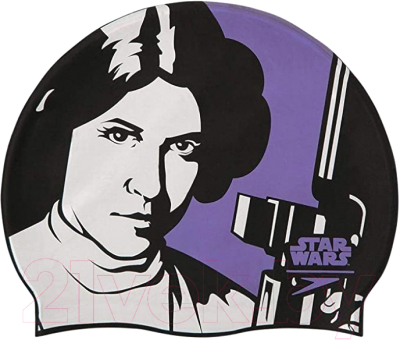 

Шапочка для плавания Speedo, Star Wars Print Cap Princess Leia / D677