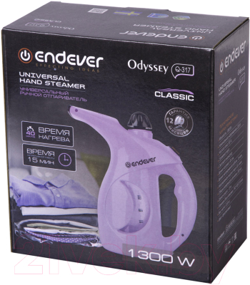 Отпариватель Endever Odyssey Q-317 (фиолетовый)