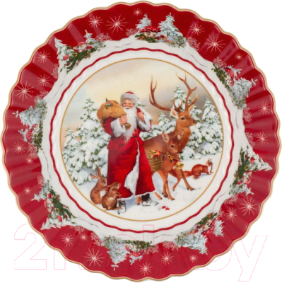 

Блюдо Villeroy & Boch, Fantasy Санта с лесными зверями / 14-8332-3638