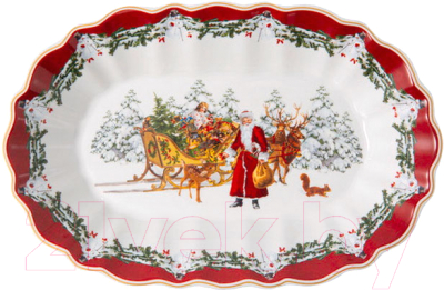 

Блюдо Villeroy & Boch, Toys Fantasy Санта с санями / 14-8332-2555