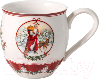 

Кружка Villeroy & Boch, Toys Fantasy Санта с лесными зверями / 14-8332-4846