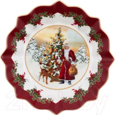 

Блюдо Villeroy & Boch, Toys Fantasy Санта с рождественской елью / 14-8332-3639