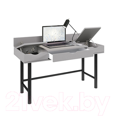 Письменный стол Polini Kids Mirum 1400 (серый)