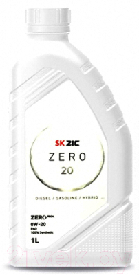 Моторное масло ZIC Zero 20 0W20 / 132035 (1л)