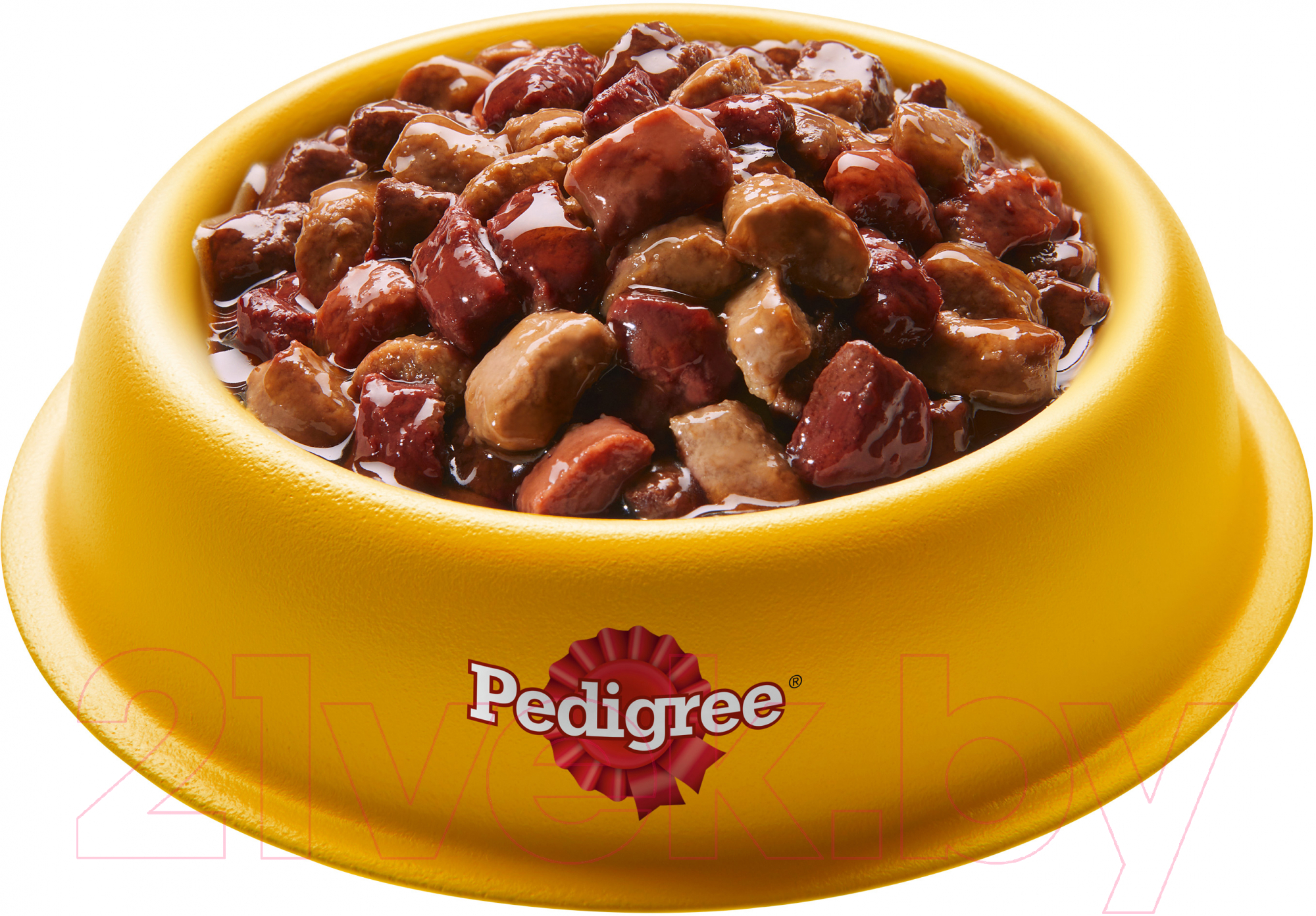 Влажный корм для собак Pedigree Для взрослых собак всех пород с говядиной и ягнёнком в соусе (85г) — фото 5