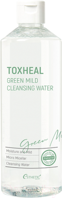 Лосьон для снятия макияжа Esthetic House Toxheal Green Mild Cleansing Water (530мл)