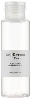 Тоник для снятия макияжа Wellderma G Plus Moisturizing Cleansing Water (100мл)