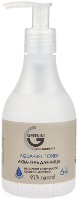 

Гель для лица Greenini, Aqua-Gel Toner