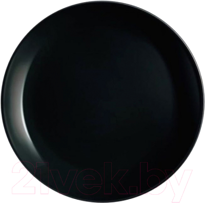 Тарелка закусочная (десертная) Luminarc Diwali Black P0789