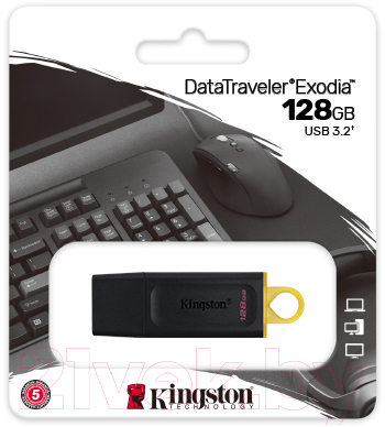 Usb flash накопитель Kingston Data Traveler Exodia 128GB (DTX/128GB)