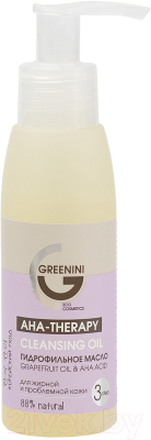 

Гидрофильное масло Greenini, Grapefruit Oil & Aha Acid