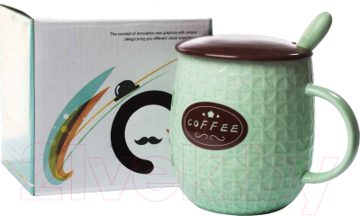 

Кружка с ложкой MONAMI, MUG-169