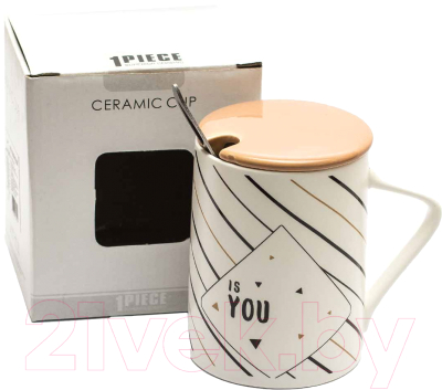 

Кружка с ложкой MONAMI, MUG-187