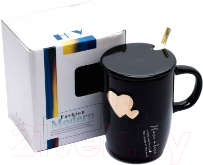 

Кружка с ложкой MONAMI, MUG-196
